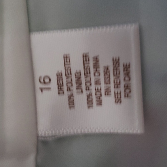 DB Established 1962 White, Purple and Green Floral Dress Size 16 - Picture 6 of 7